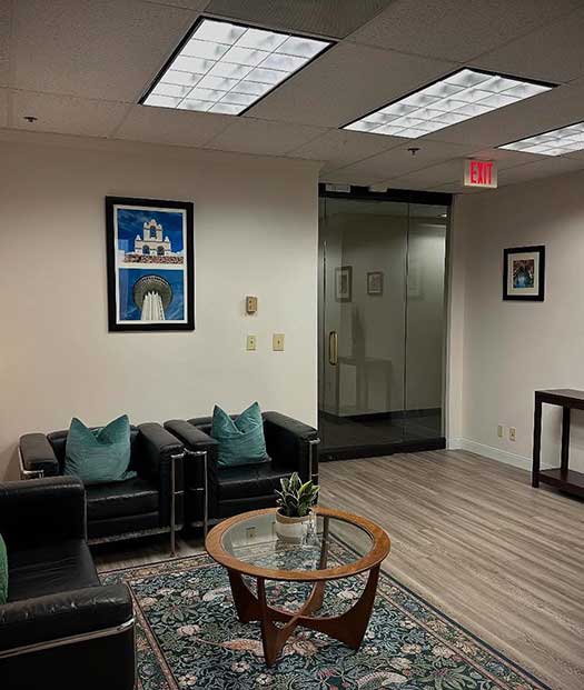 Estate planning attorney of Michael Ireland & Associated lobby.