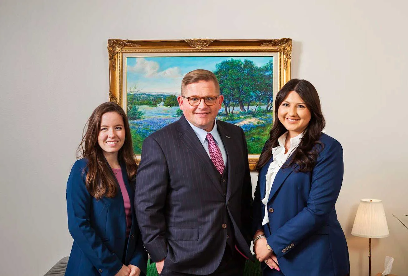 Divorce Attorneys in San Antonio Michael Ireland, Sara Camille Casas, and Caroline A LaChance.